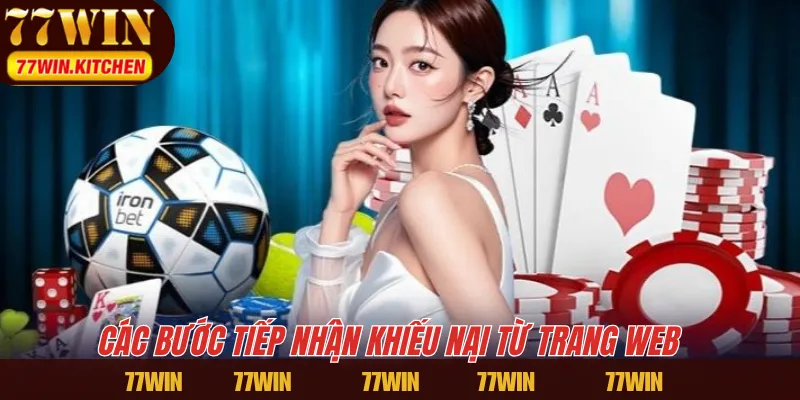 Các bước tiếp nhận khiếu nại từ trang web 