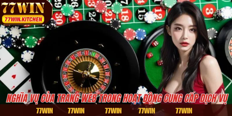 Nghĩa vụ của trang web trong hoạt động cung cấp dịch vụ