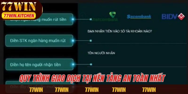 Quy trình giao dịch tại nền tảng an toàn nhất  