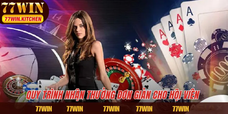 Quy trình nhận thưởng đơn giản cho hội viên 